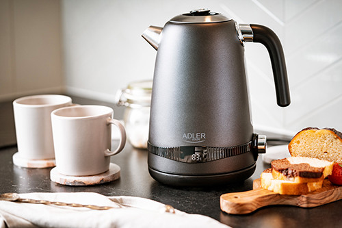 Czajnik elektryczny z regulacją temperatury LCD 1,7L Adler 1295