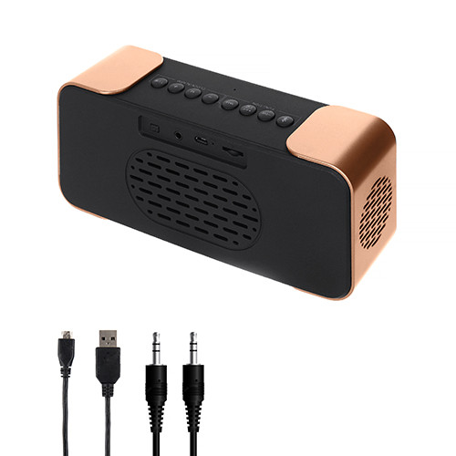 Radiobudzik z Bluetooth FM AUX USB i podświetlanym wyświetlaczem Adler 1190