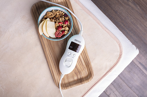 Elektryczny koc podkładowy z czasomierzem 8 poziomów grzania Camry 7423