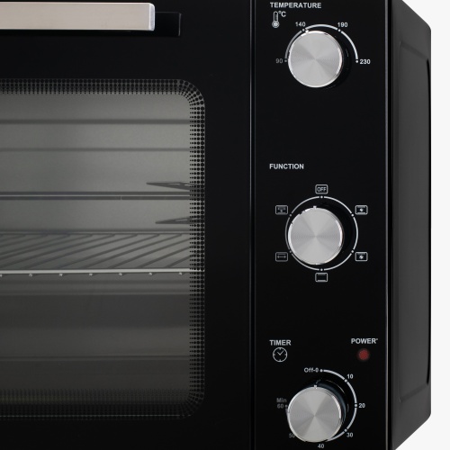 Piekarnik elektryczny 35L z termoobiegiem i rożnem Adler 6025