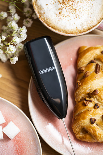 Spieniacz do mleka na baterie ze stali nierdzewnej Mesko 4502