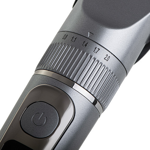 Strzyżarka do włosów z LCD - tryb Turbo, akumulator, 4 nasadki Mesko 2843