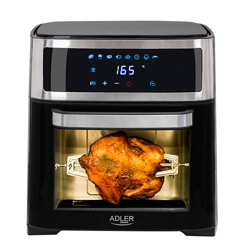 Piekarnik beztłuszczowy Airfryer 8 w 1 - 13L z termoobiegiem Adler 6309