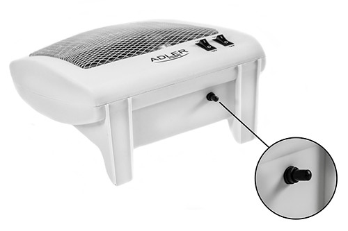 Grzejnik kwarcowy 800W z 2 poziomami mocy Adler 7709