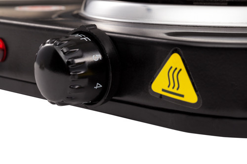 Kuchenka elektryczna dwupalnikowa 2000W - Mesko Mesko 6509