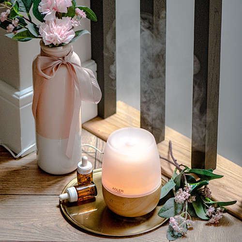 Dyfuzor zapachowy ultradźwiękowy 3w1 z nawilżaniem i światłem Adler 7967