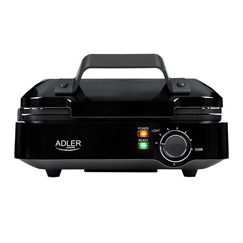 Gofrownica do 2 gofrów z regulacją temperatury Adler 3065