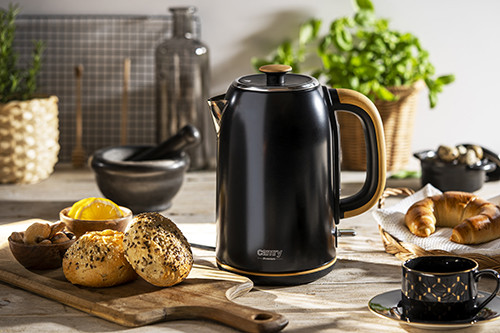 Czajnik elektryczny 1,7 L stalowy z automatycznym wyłączaniem Camry 1342