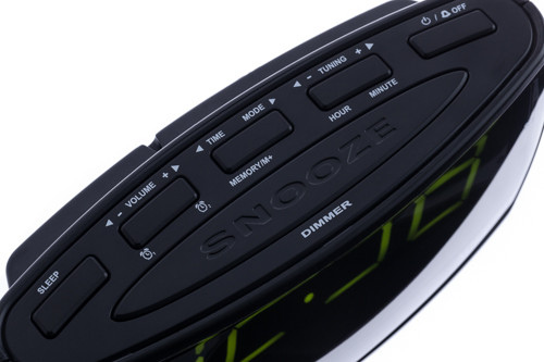 Radiobudzik z dużym wyświetlaczem LED i radio FM/AM Adler 1121