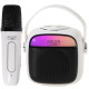 Głośnik do karaoke z mikrofonem - SD/USB/AUX/Bluetooth Adler AD 1199w
