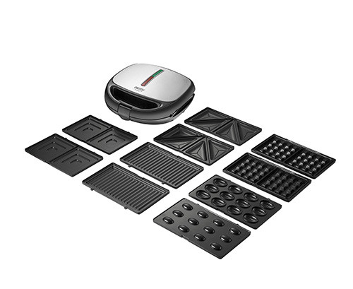 Opiekacz 5w1 do kanapek, grillowania i gofrów Camry 3042