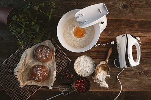 Mikser planetarny 300W z misą 3L i 5 prędkościami Adler 4206