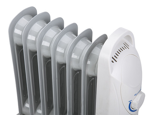 Grzejnik olejowy 7-żebrowy 800W z regulacją temperatury Mesko 7804