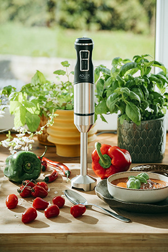 Blender ręczny z funkcją Turbo i kruszenia lodu Adler 4628