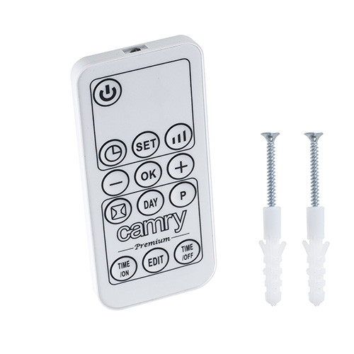 Grzejnik łazienkowy z LCD - programowalny 2000W Camry 7747