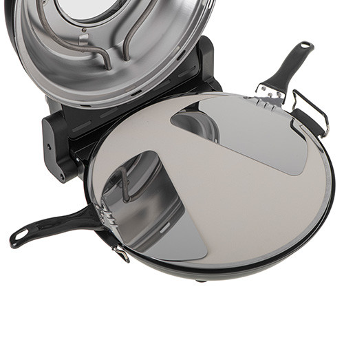 Elektryczny piec do pizzy z kamieniem - 5 poziomów temp. Adler 6314