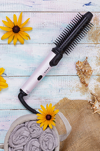 Lokówka z grzebieniem 26mm ceramiczna z obrotowym kablem Adler 2113