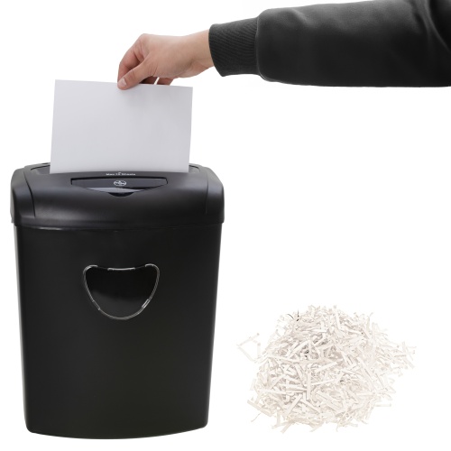 Niszczarka do dokumentów 10 kartek P-4 na ścinki 4mm Adler 1038
