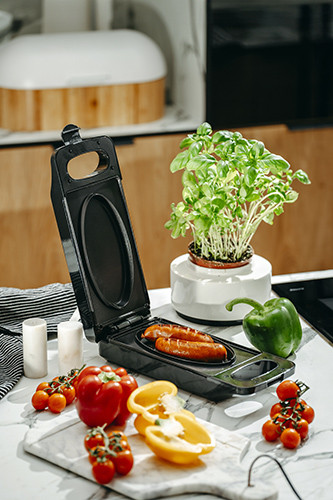 Opiekacz do kanapek z funkcją grilla i pieczenia Adler 3066