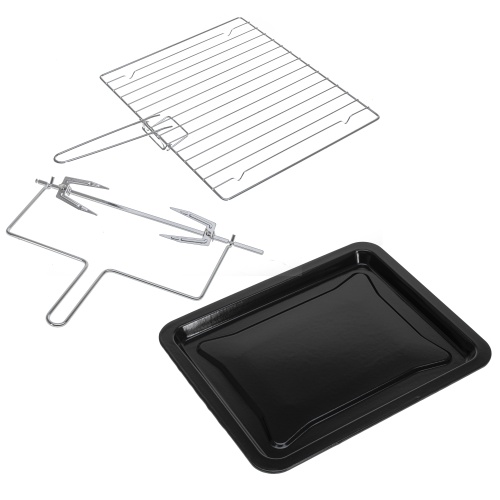 Piekarnik elektryczny 35L z termoobiegiem i rożnem Adler 6025