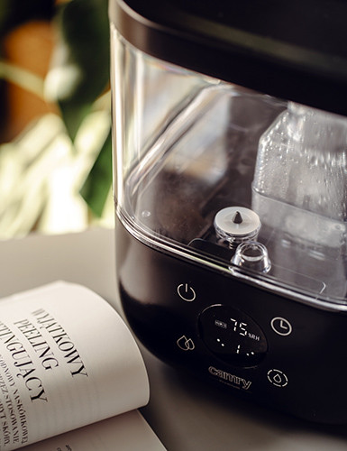 Nawilżacz ultradźwiękowy z higrometrem i górnym napełnianiem Camry 7973