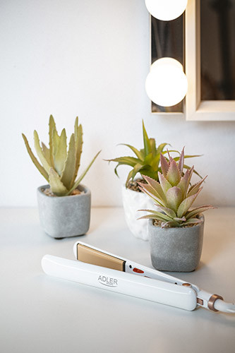 Prostownica ceramiczna 200W z płytkami PTC - Adler 2317