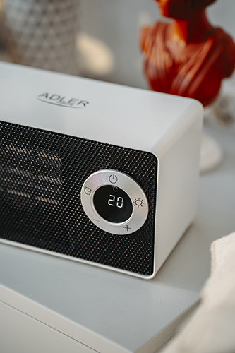 Termowentylator ceramiczny z LCD - programator czasowy Adler 7746