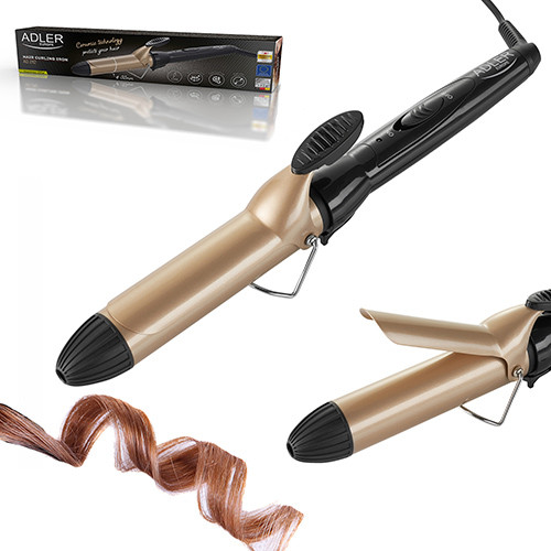 Lokówka 32mm ceramiczna z szybkim nagrzewaniem Adler 2112