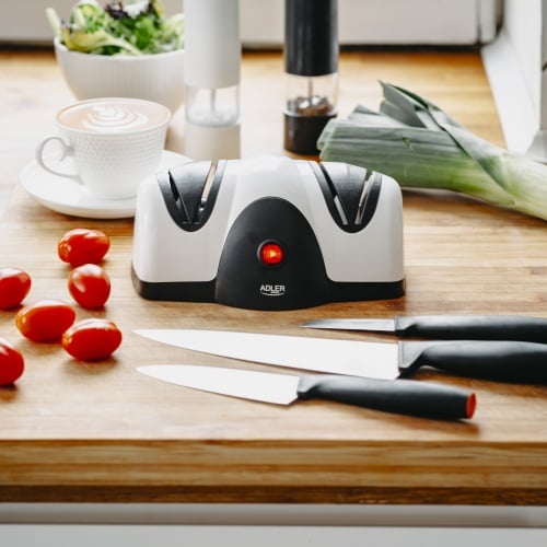 Elektryczna ostrzałka do noży z systemem 2-stopniowym Adler 4518