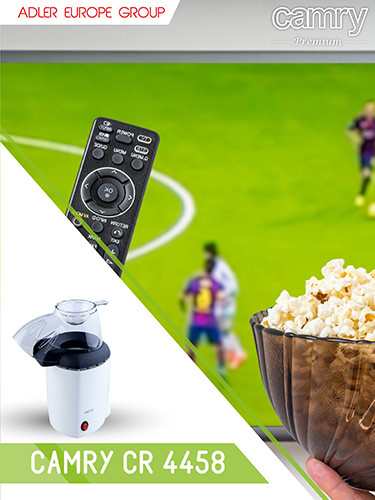 Maszyna do popcornu bez tłuszczu na gorącym powietrzu Camry 4458