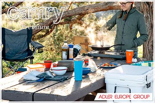 Kuchenka elektryczna jednopalnikowa 1500W stalowa Camry 6510