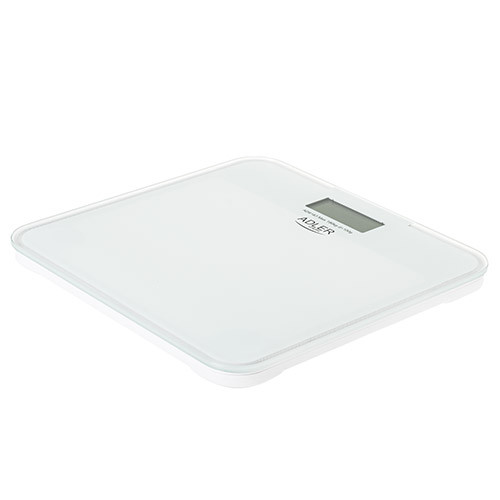 Waga łazienkowa szklana 180kg z podświetleniem LCD Adler 8183