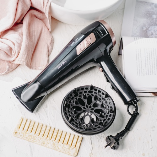 Suszarka do włosów 2400W z dyfuzorem - zwijany przewód Adler 2283