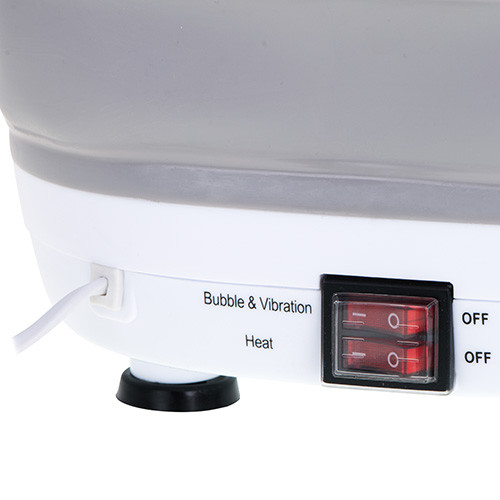 Masażer do stóp z podgrzewaniem - składany z masażem bąbelkowym Camry 2174