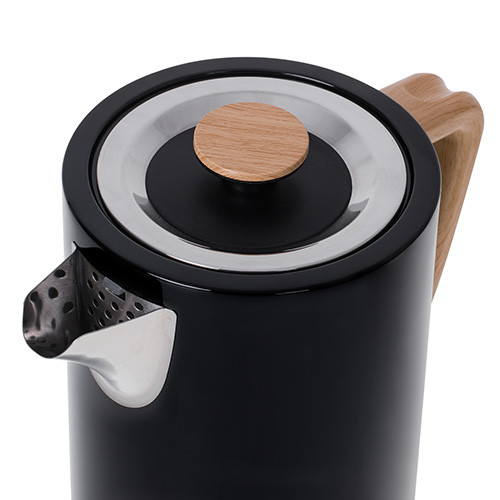 Czajnik elektryczny 1,7L stalowy czarny automatyczne wyłączanie Adler 1347