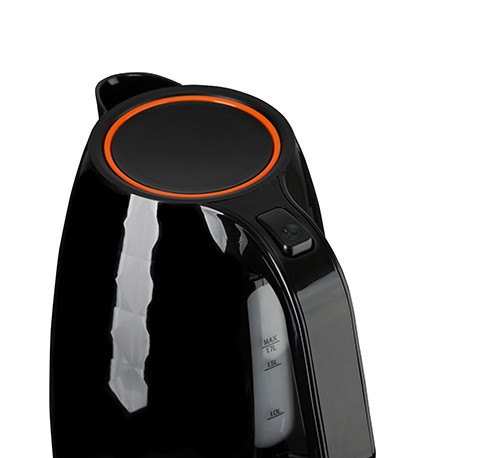 Czajnik elektryczny 1,7L 2200W czarny z filtrem Adler 1277