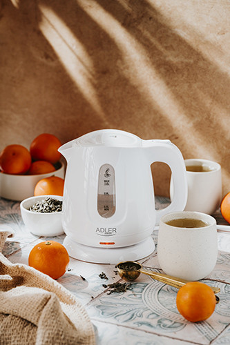 Czajnik elektryczny 1,0 L z filtrem i automatycznym wyłączaniem Adler 1373