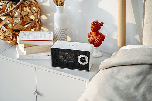 Termowentylator ceramiczny z LCD - programator czasowy Adler 7746