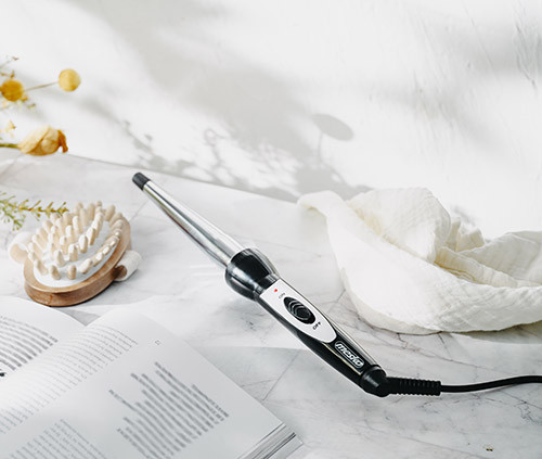 Lokówka stożkowa 13-25mm ceramiczna z systemem PTC Mesko 2109