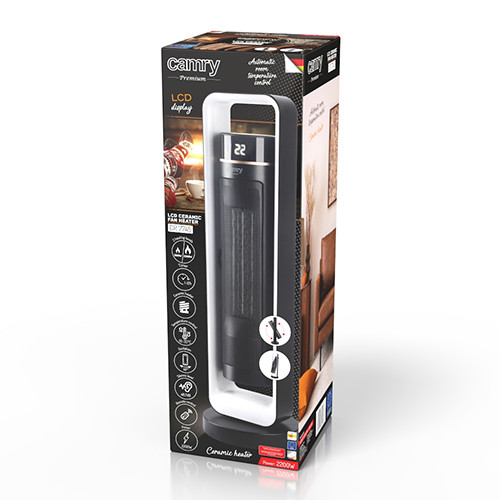 Termowentylator kolumnowy ceramiczny z LCD i pilotem Camry 7745