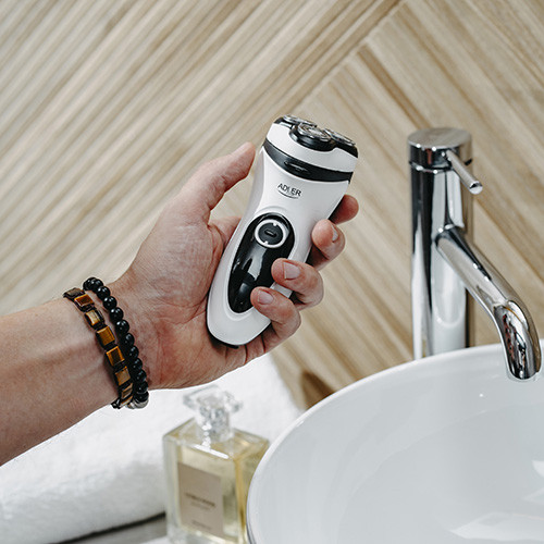 Golarka elektryczna 3 głowice trymer akumulatorowa Adler 2910