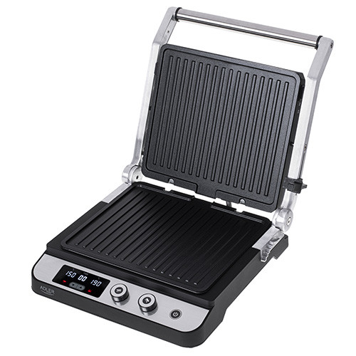 Grill elektryczny 2w1 z panelem LED - Adler 3059