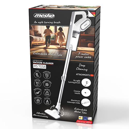 Odkurzacz pionowy cyklonowy do podłóg twardych Mesko 7058