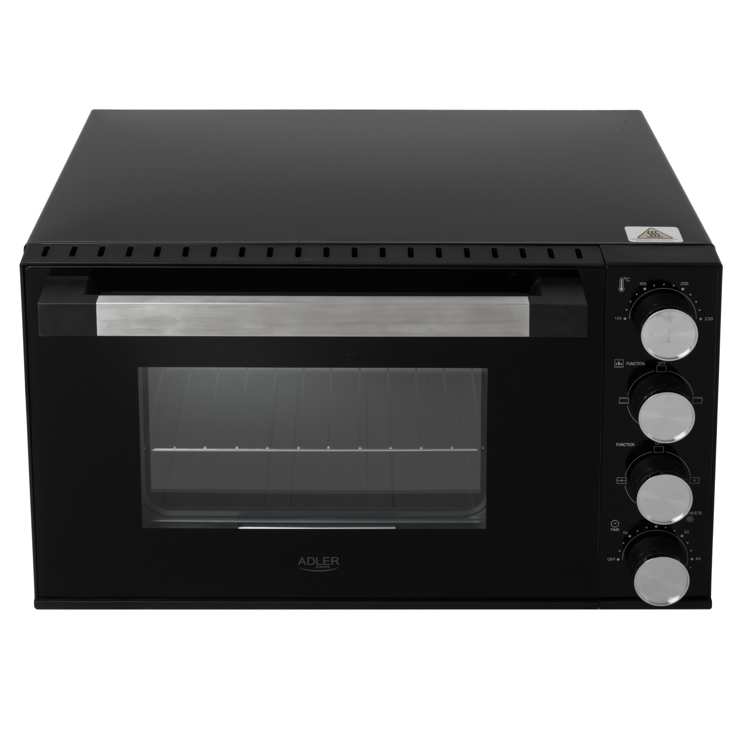 Piekarnik elektryczny 30L z konwekcją i rożnem Adler 6031