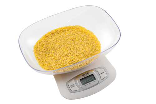 Waga kuchenna elektroniczna 5kg z misą 1.5l Adler 3137