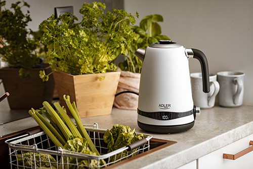 Czajnik elektryczny z regulacją temperatury LCD 1,7L Adler 1295