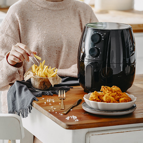 Frytkownica beztłuszczowa 2,5L z termostatem - Airfryer Adler 6312