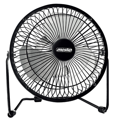 Wentylator biurkowy USB z regulacją kąta - cichy Mesko 7322