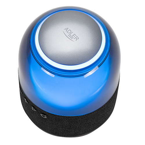 Głośnik Bluetooth 8W z FM, RGB i TWS - Adler 1904