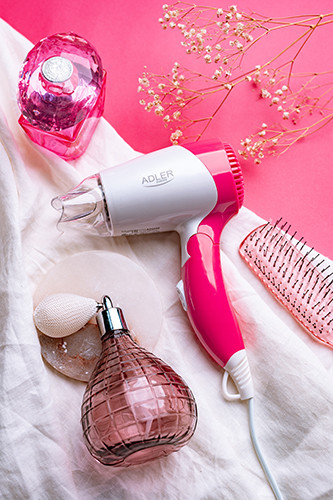 Suszarka do włosów 1200W z koncentratorem i składaną rączką Adler 2259